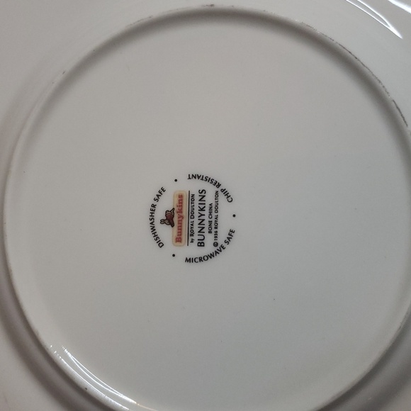 Bunnykins by royal doultan bone china 1936 set of 3- 2 bowls and 1 plate - Picture 5 of 8